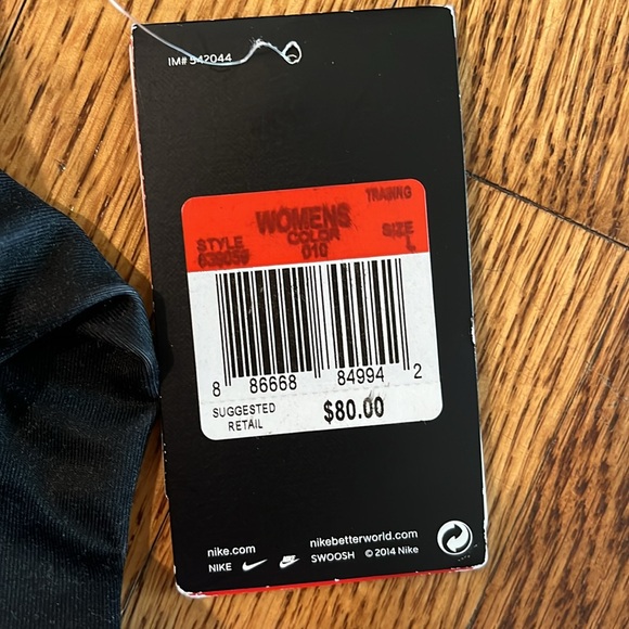 Nike Pro Dri-fit hooded long sleeve shirt, NWT, large - Picture 4 of 5